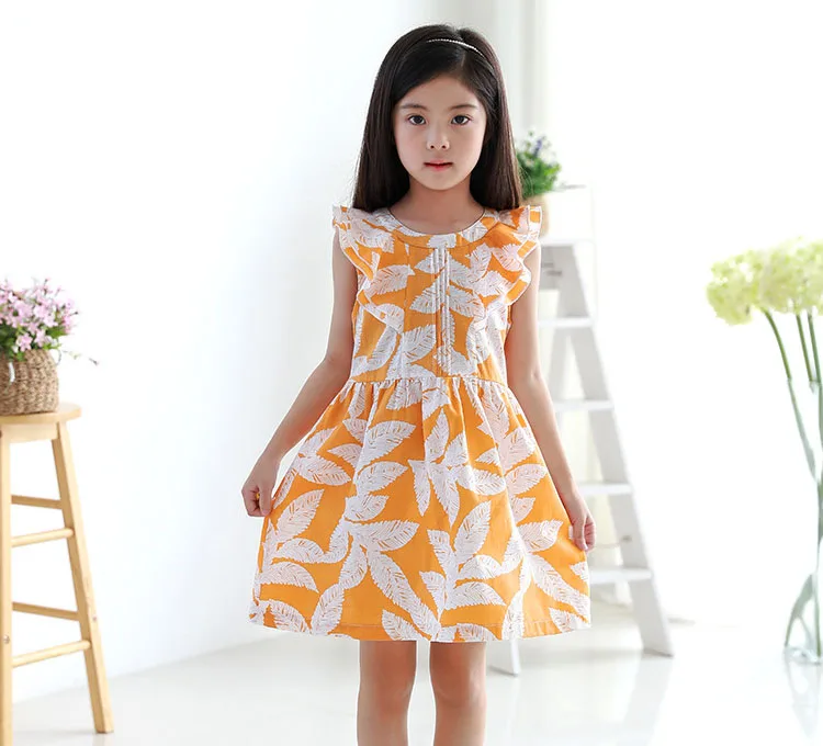 little teenager princess dresses for girls 2018 summer printed sleeveless girl dress baby sundress kids clothing 10 12 8 years (18)