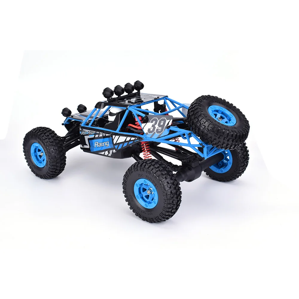 JJRC Q39 RC автомобиль 1:12 2 4G 4WD пустынный короткий грузовик RTR 35 км/ч быстрая скорость с