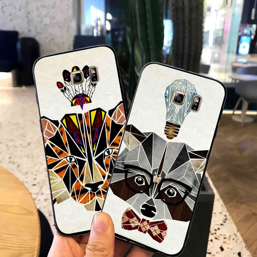 

Tiger civet Phone Cases Cover For Samsung Galaxy S10 e S9 S8 S7 S6 Edge Plus Soft case