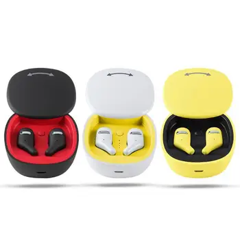 

2019 new 3 color BT5.0 stereo earbuds touch headphones waterproof Bluetooth 5.0 A2-TWS wireless noise canceling Earphones
