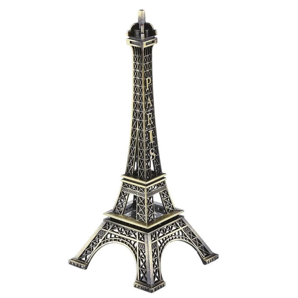 38cm Hohe 3d Metall Franzosisch Paris Souvenir Handwerk Eiffelturm Handwerk Statue Modell Ornament Hause Schreibtisch Figur Dekoration Bronze Bronze Decor Bronze Ornamentsbronze Eiffel Tower Aliexpress