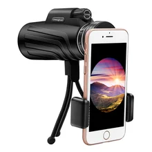 New 50 X 52 Zoom Monocular Telescope Scope for Smartphone Camera Camping Hiking Fishing with Compass Phone Clip Tripod Gift New 50 X 52 Zoom Monocular Telescope Scope for Smartphone Camera Camping Hiking Fishing with Compass Phone Clip Tripod Gift