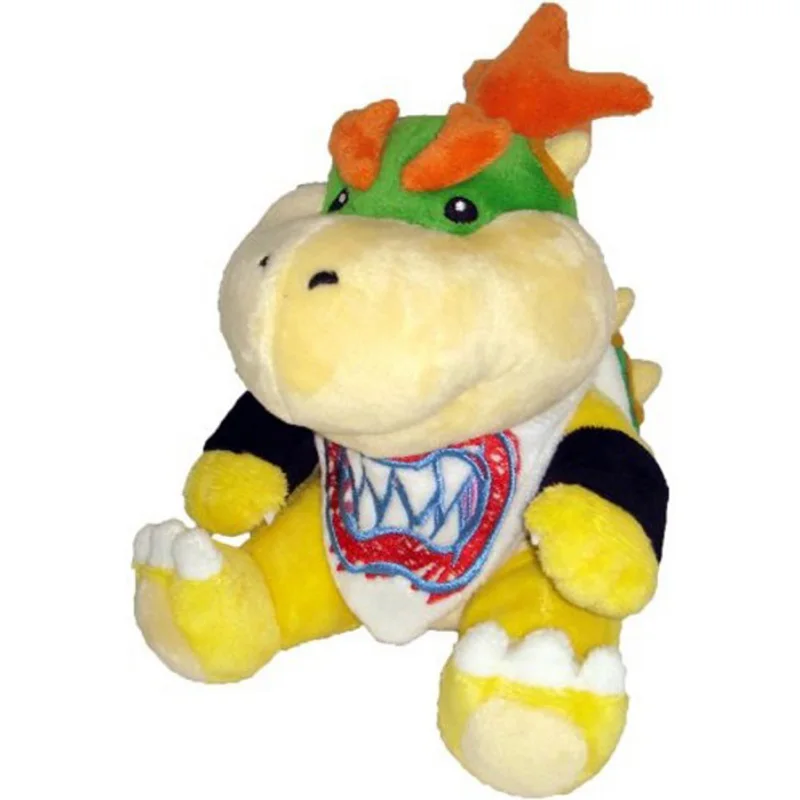 2017 nouveau Super Mario Koopa Bowser Dragon peluche poupée frères Bowser JR doux jouets en peluche 18cm livraison gratuite