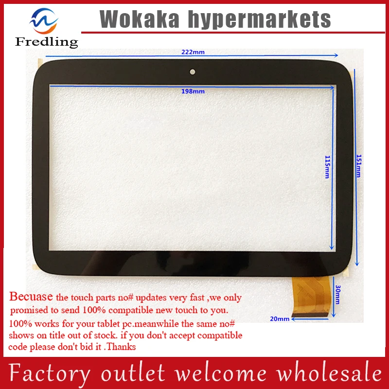 Новый сенсорный экран для планшета 9 &quotClementoni Clempad XL 6 0 12242 сенсорная панель