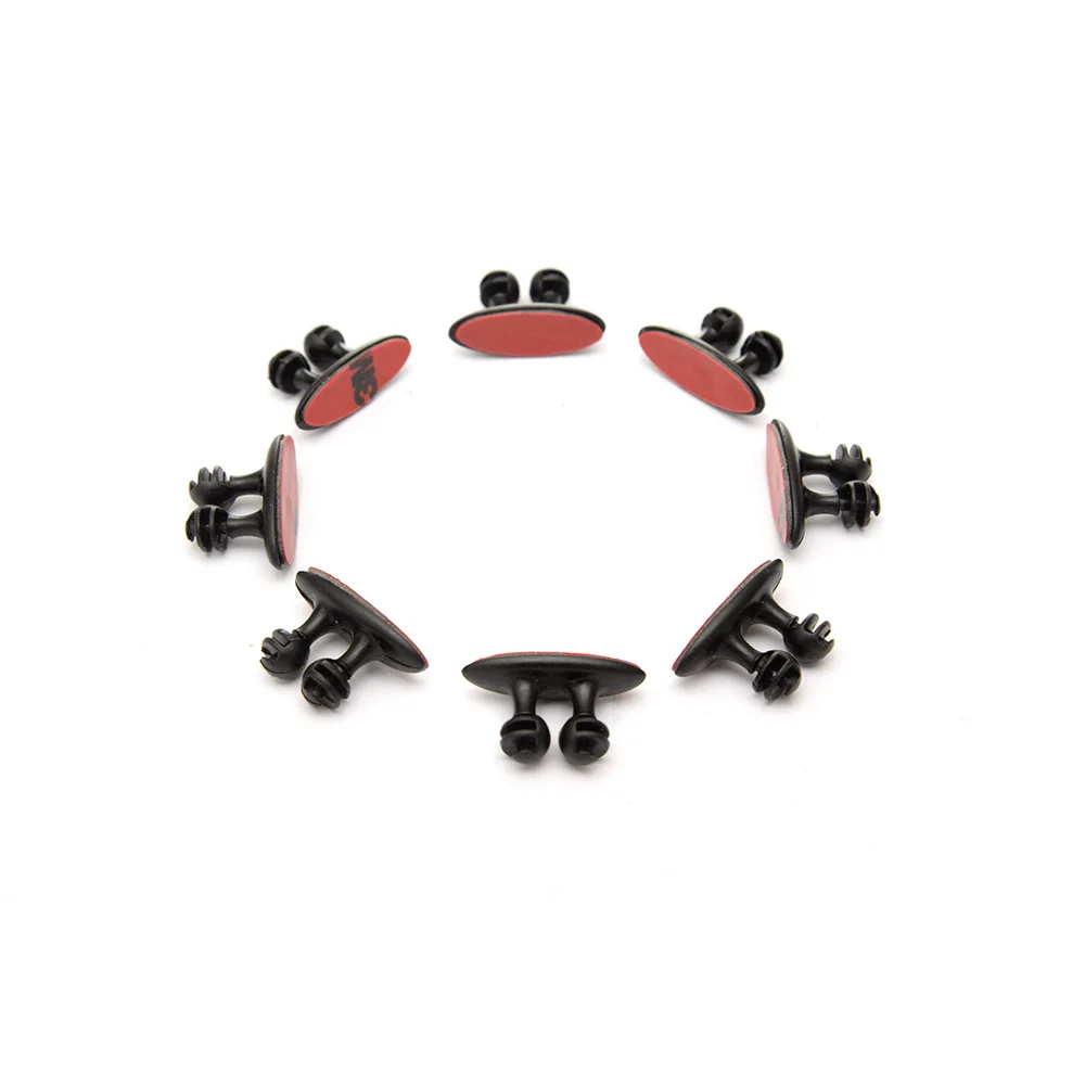 8Pcs Vehicle Wire Clip Car styling Fixed Clamp Automotive Cable Clip