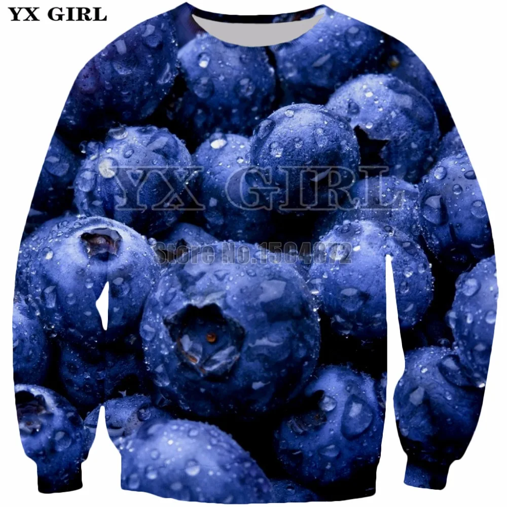 

New Fashion 3D Print Sweatshirts Men /Womens Fruit Sweatshirt Orange Grape Printed Autumn Pullover Unisex Casual Tracksuit