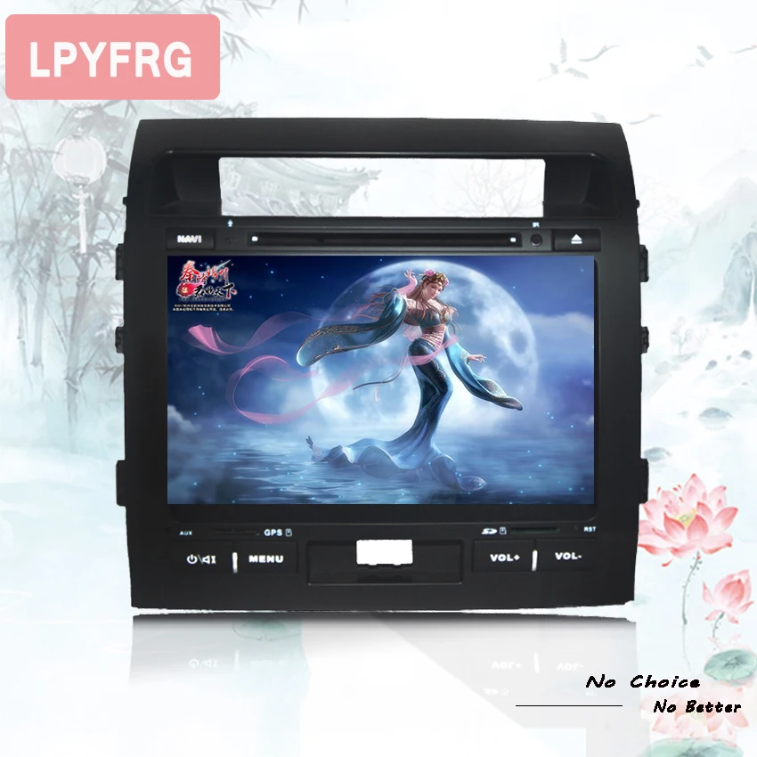 Автомобильный DVD-плеер 4 Гб ОЗУ Восьмиядерный android 10 0 для Toyota Land Cruiser LC200 2008-2013 GPS Navi