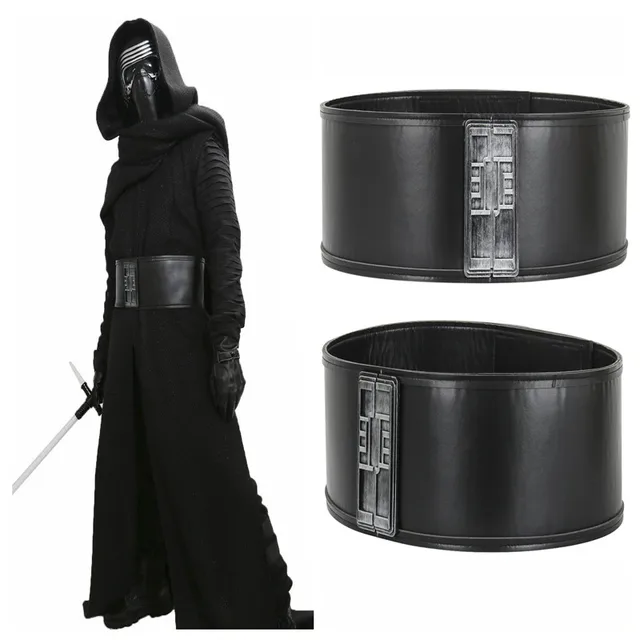 1pcs Star Wars Kylo Ren Waistband Costume Accessories Mens Belt PU