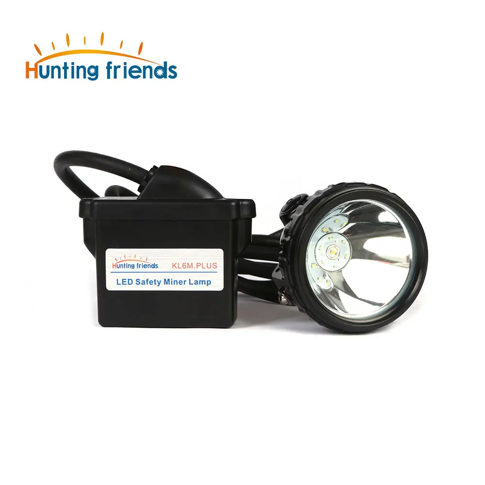 US $50.62 Hunting Friends Lithium Battery Mining Headlamp KL6MP Rechargeable Headlamp 16 LED Mining Cap Lamp Explosion Rroof Headlight