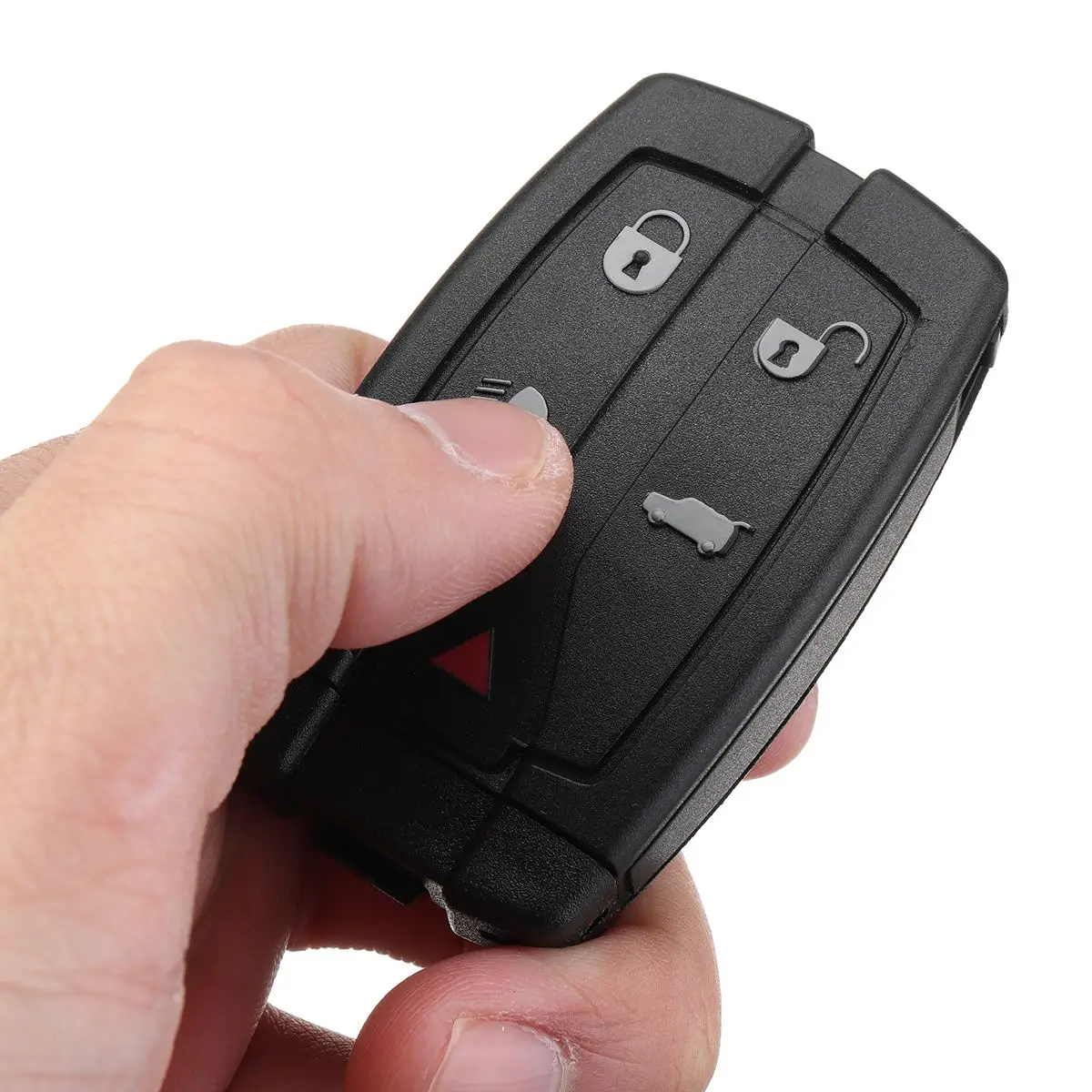 

1Pc 2Pcs ABS 5 Buttons Remote Key Fob Shell Case w/ Blade For Land Rover Freelander 2 Lock Unlock Low Beam Trunk Panic