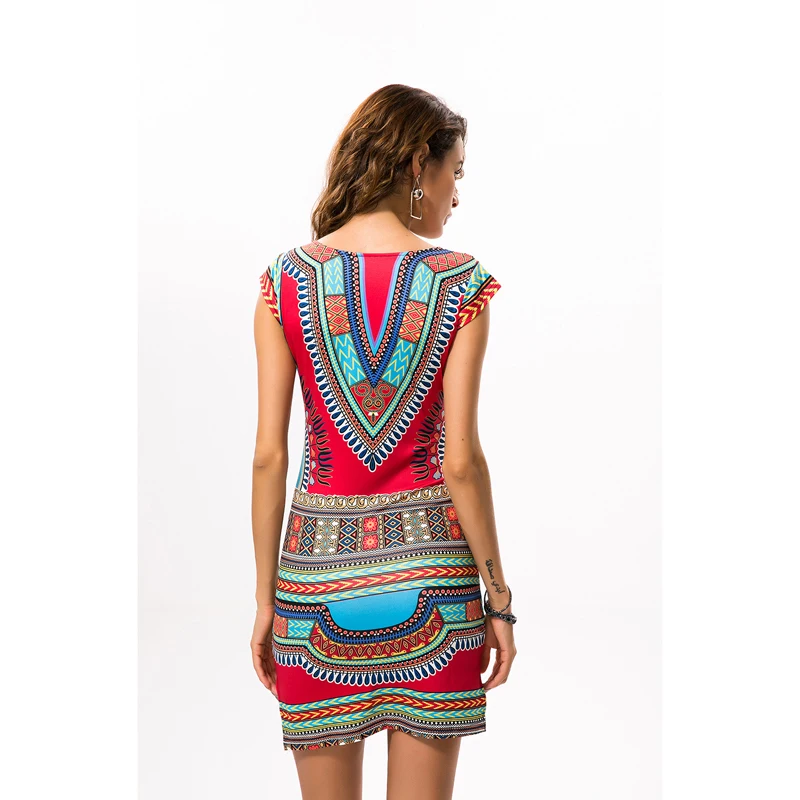 Новое поступление, женское платье в африканском стиле, традиционная Дашики, одежда с сексуальным принтом, полиэстер, африканская одежда, женская одежда