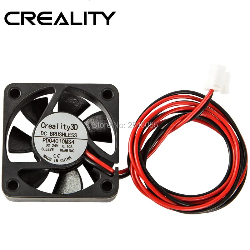 Creality 3d printers parts 24V Cooling Fan 40mmx40mmx10mm 4010 Oil bearing For 3D Printer CR-X