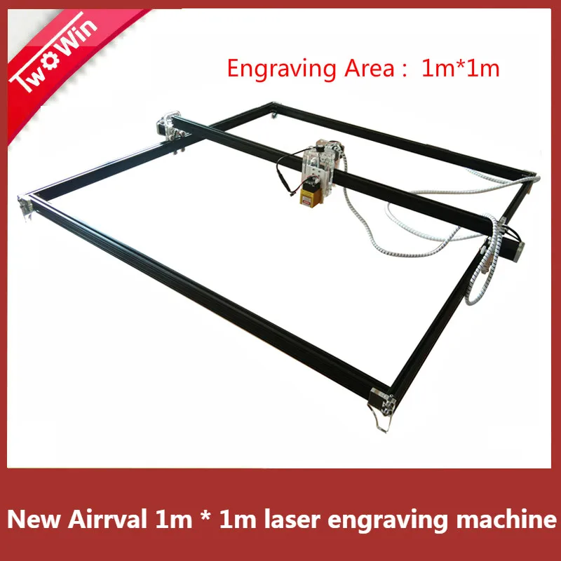 

15w Big Power Laser metal Engraver Cutting Machine,1*1m Big Work Size laser Metal Laser DIY Engraving Machine