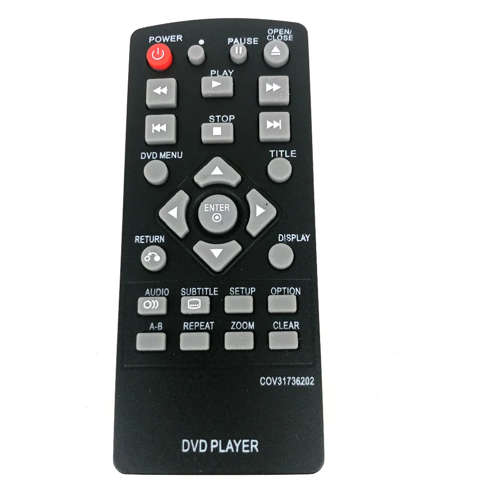 Новый пульт дистанционного управления для DVD плеера LG COV31736202 подходит DP132