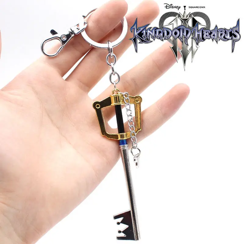 Wellcomics игра Kingdom Hearts Sora Key Keyblade + Paopu фруктовое оружие Золото Металл Подвеска ручной работы брелок Коллекция подарок