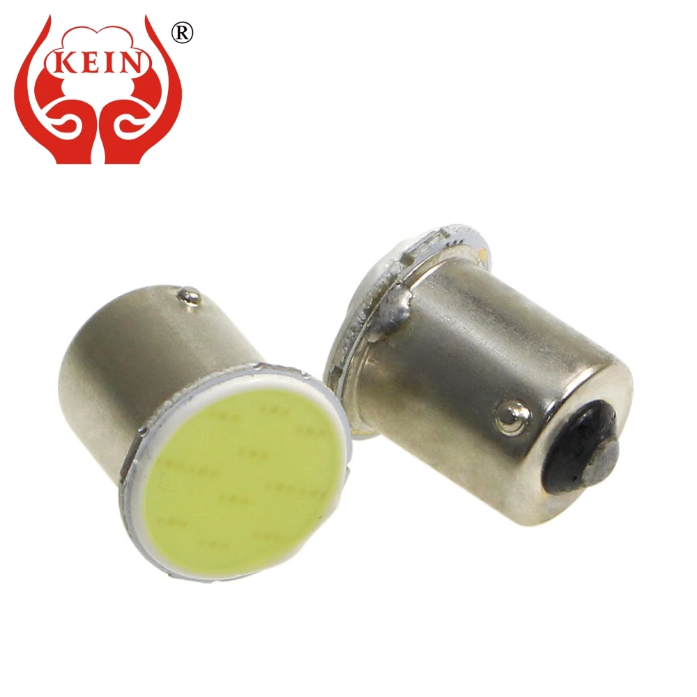 

KEIN 100PCS 1156 BA15S led P21W bay15d 1157 led P21/5W COB led car auto Reverse Brake DRL Tail Signal lamp bulbs Light 12V