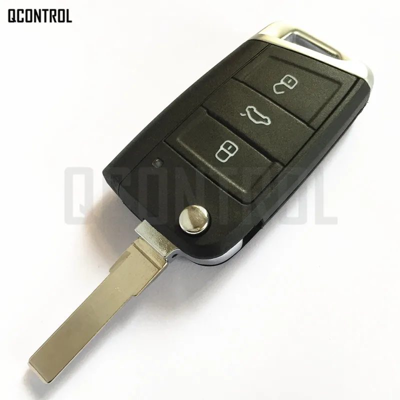 QCONTROL дистанционный ключ костюм для SEAT Ibiza Leon Toledo без ключа-Go