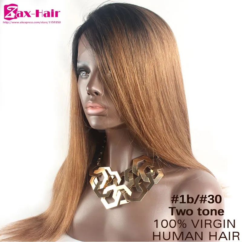 Human hair wigs full lace wig02