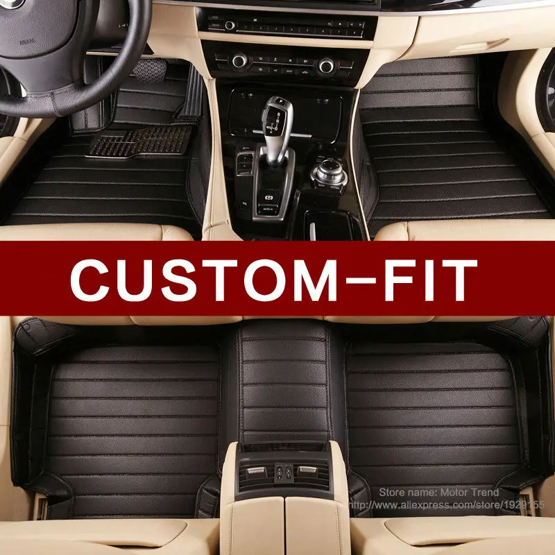 Tailored Car Floor Mats Black Mercedes GL Class 2006+ X