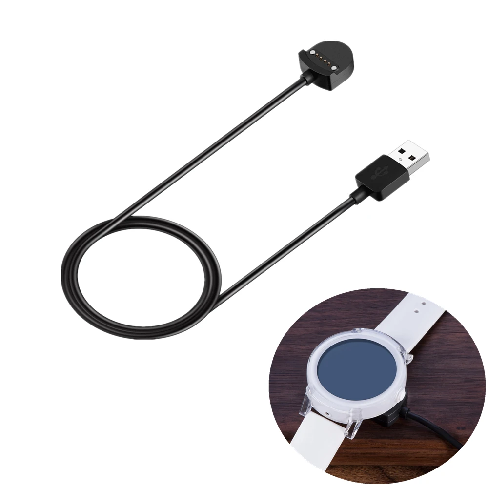 Портативная usb станция для передачи данных и док с кабелем зарядки часов Ticwatch S E