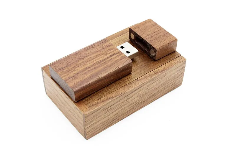 SHANDIAN USB 3,0 деревянный usb+ деревянная коробка usb флеш-накопитель 4 ГБ 8 ГБ 16 ГБ 32 ГБ 64 ГБ свадебная фотография подарок(10 шт. бесплатный логотип