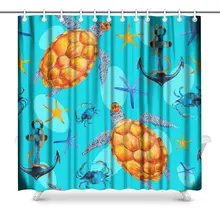 Popular Sea Turtle Bathroom Curtains Buy Cheap Sea Turtle Bathroom