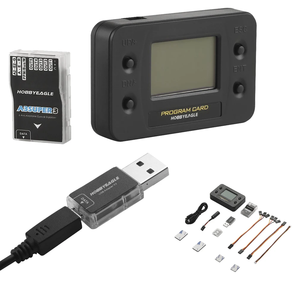 

Register shipping 1set A3 Super 3 Fixed Wing 6Axle Gyroscope Flight Controller Stabilizer 32-bit MCU