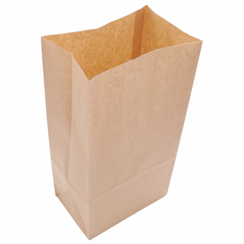 Шт. 50 шт. крафт бумага сумки еда чай маленькие подарочные пакеты Сэндвич Хлеб вечерние Свадебные Поставки упаковка подарок вынос вынуть