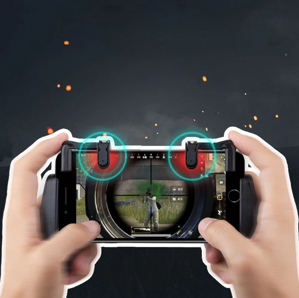 PUBG Game Fire Button Aim Key Smart phone Shooter Gampads PUBG Mobile Gaming Trigger L1 R1 Shooter Controller Rules of Survival 