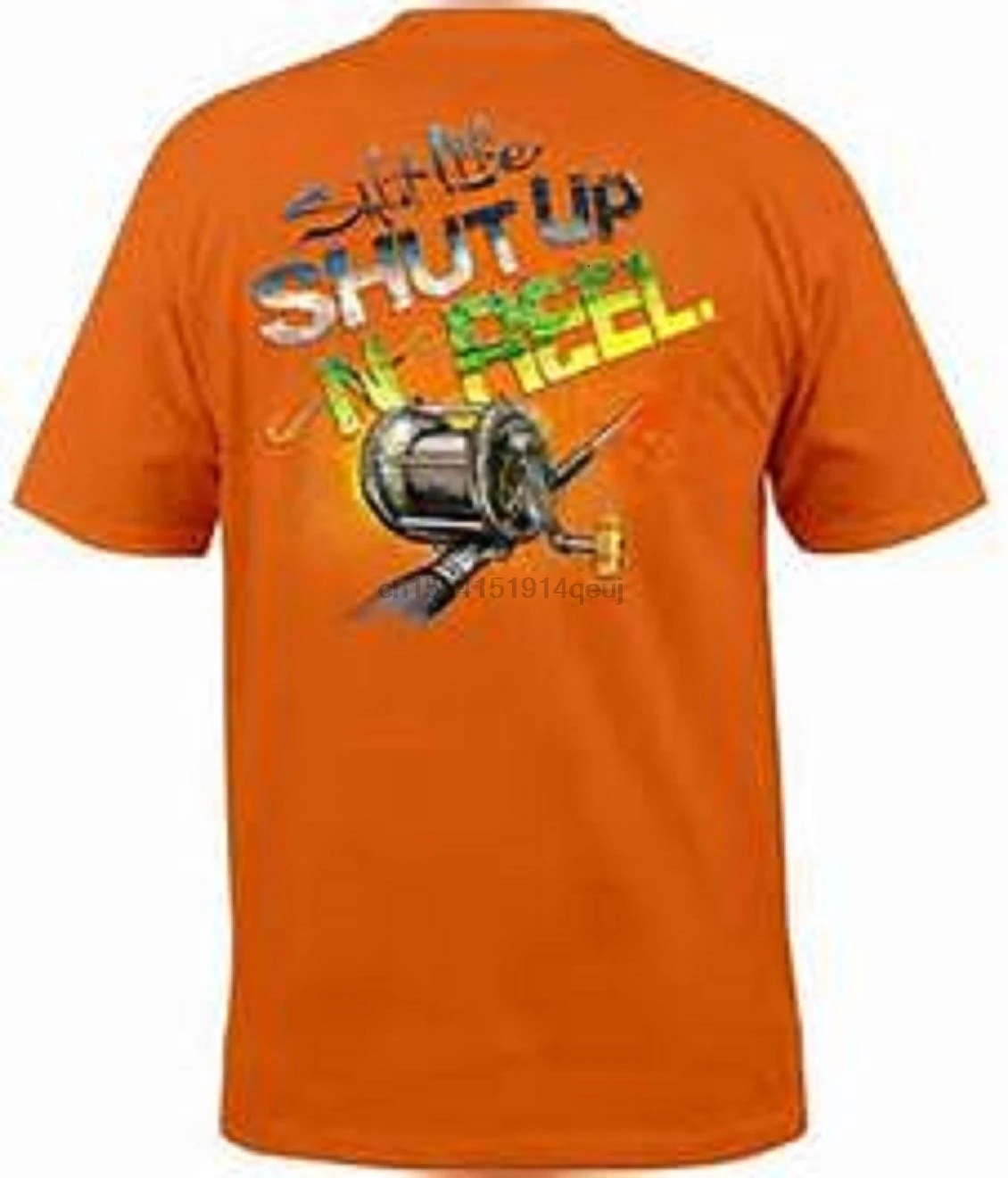 Salt Life Reel Em Skinz Short Sleeve T Shirt Orangein TShirts from