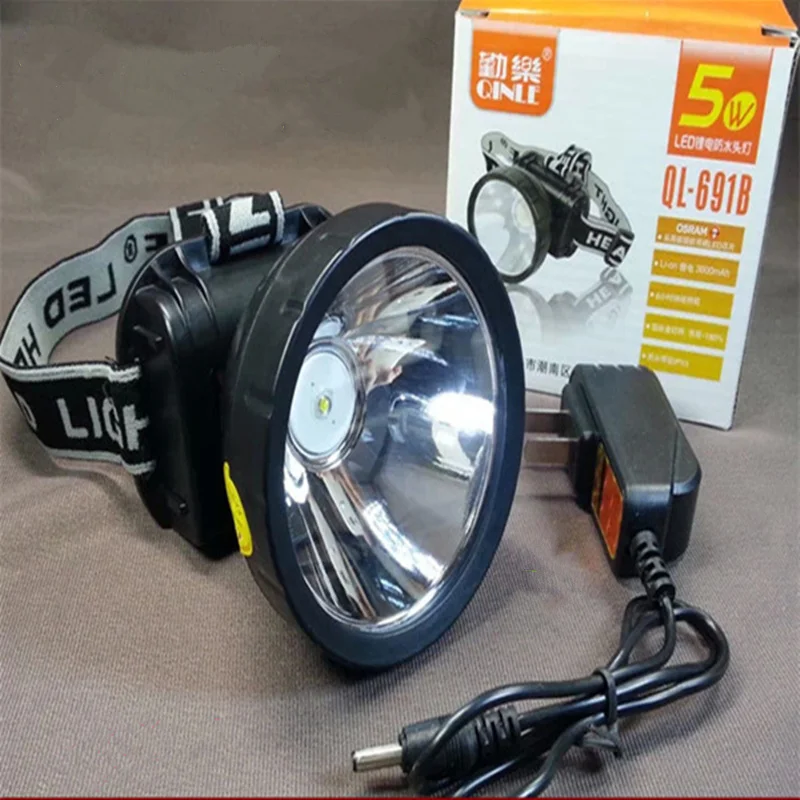 waterproof headlamp torch with led high power rechargeable usa