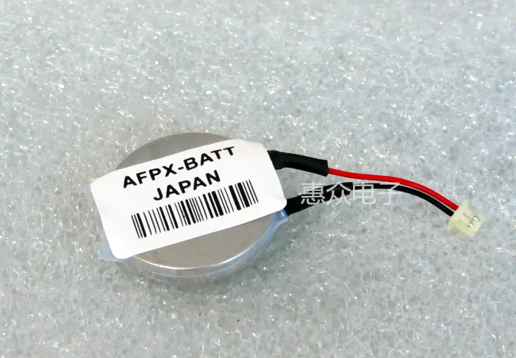 10pcs Original NEW AFPX-BATT CR2450 3V 1700mAh Lithium Button Cell Coin Battery with white plug free shipping | Электроника