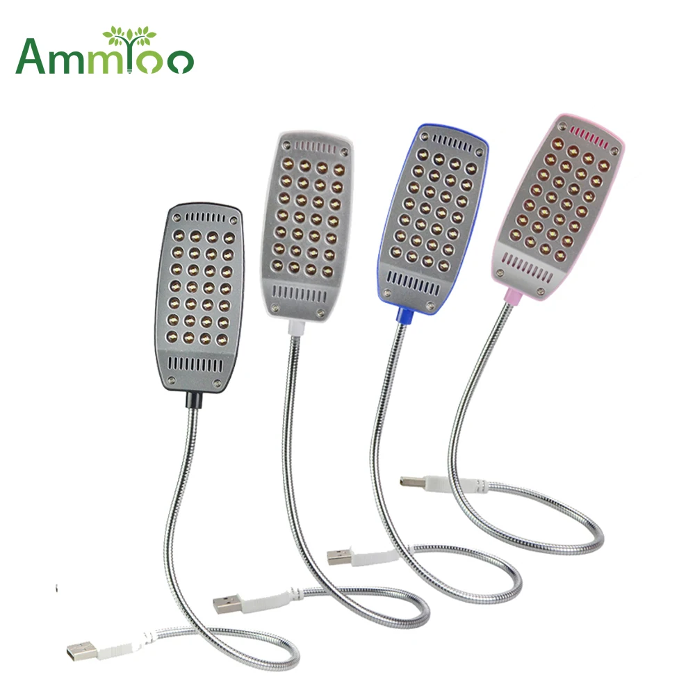 28leds USB Reading Book led light bulbs Flexible luminaria de mesa Light Lamp For Power Bank Computer Notebook | Лампы и освещение
