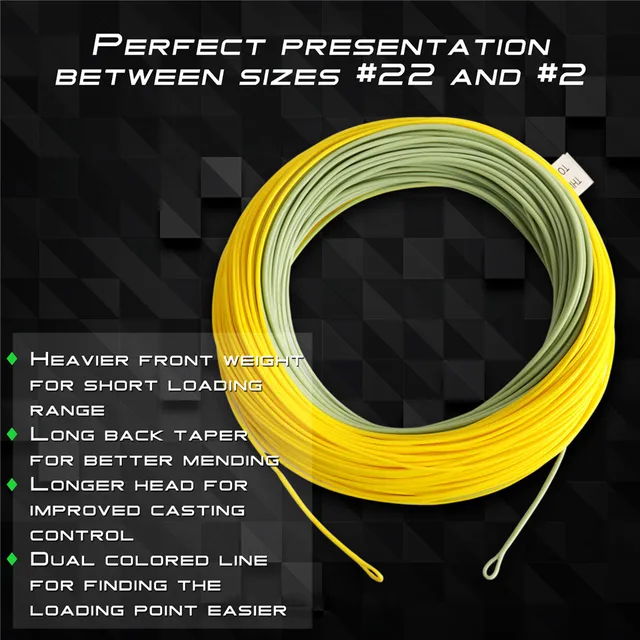 Maximumcatch Ninfa Lenza Da Pesca A Mosca Peso In Avanti Con