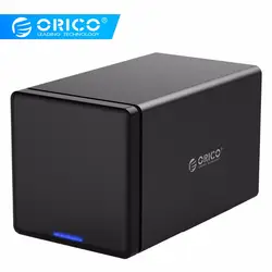 ORICO жесткий диск Док 3,5 дюймовый 4-Bay инструментов 5 Гбит Тип-C SATA3.0 с RAID Поддержка UASP адаптар для жестких дисков NS400RC3