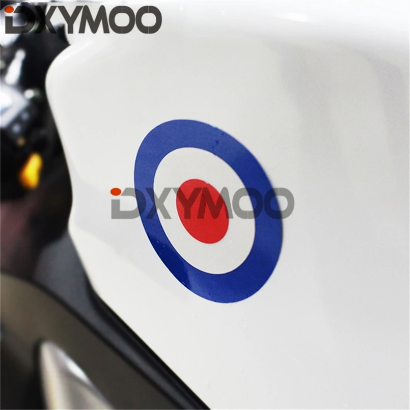 

1 PCS Motorcycle Vinyl Italy Circle Color Change Car Window HeadSticker Decals for Piaggio City FLY 125 Vespa