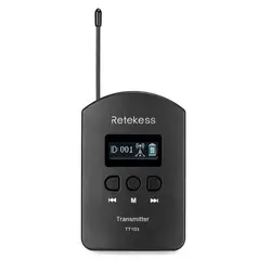 RETEKESS TT103 UHF беспроводной передатчик 200 каналы для гид системы встречи церкви синхронного перевода F9449A