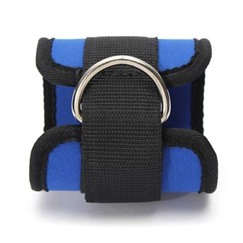 1Pc Ankle Strap D-ring Multi Gym Cable Attachment Thigh Leg Pulley Exercise | Спорт и развлечения