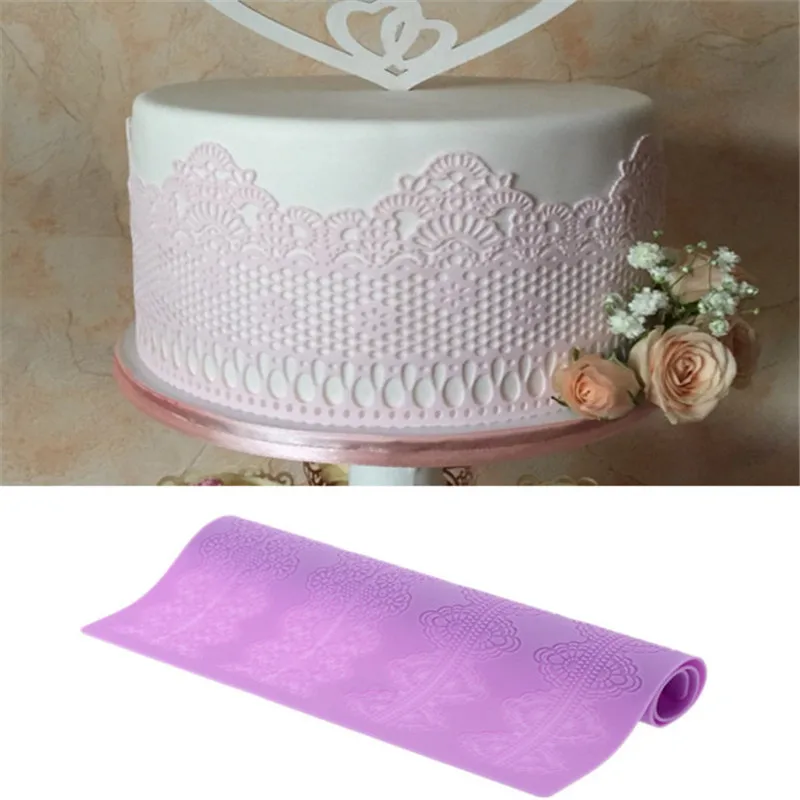 New Arrivals Silicone Mat Fondant Cake Decorating Styling Tools Kitchen