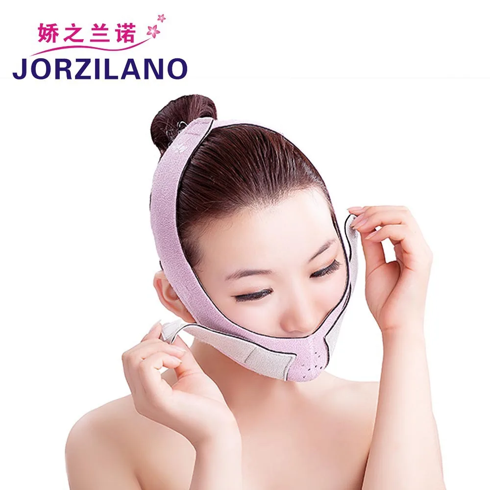 New Quality Pink Face Mask Brace Shape Cheek Uplift Slim Chin Face Belt