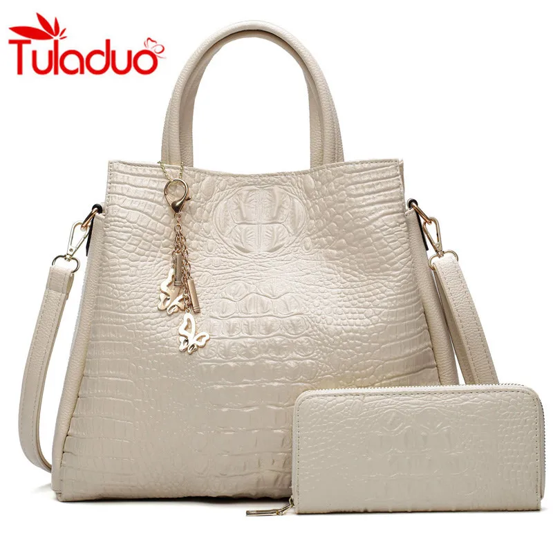 Fashion Crocodile Pattern Shoulder Bag 2017 New Women Bags Ladies Handbags Tote Bag Women Handbags Purses