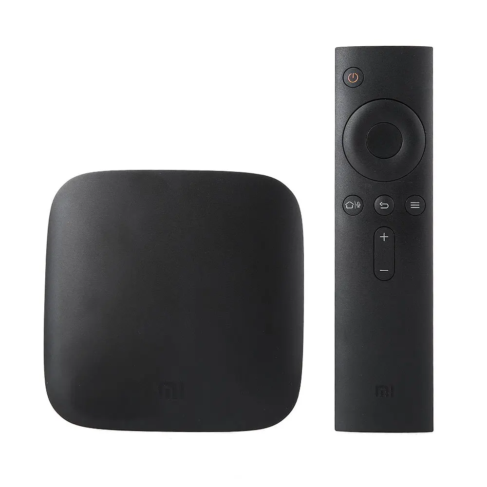  Original XiaoMi 3 TV Box Android 5.0 Amlogic S905 Quad-core 2.4GHz / 5GHz 1GB 4GB Bluetooth WiFi Set-top Boxes HDMI 2.0 