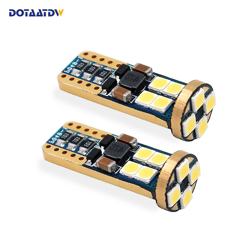 DOTAATDW 2x t10 светодиодный светильник w5w фонарь для автомобиля интерьер супер яркий 12