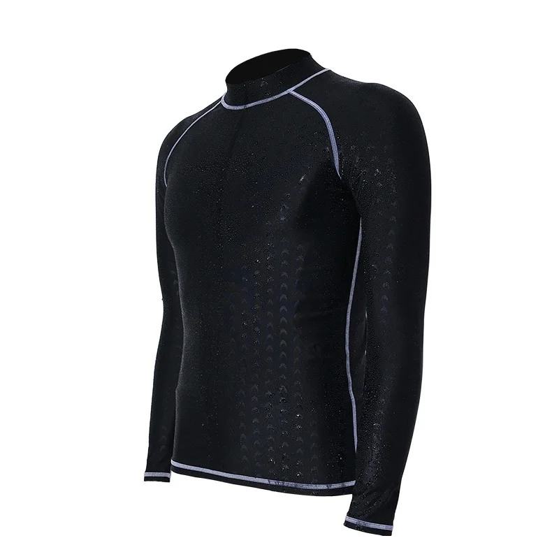 

New Professional Men Women Wetsuit Long Sleeve Swimsuit Sunscreen UV Swimming Shirts Diving Suit Black Surfing Board Rush Guard