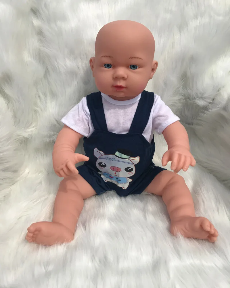 52 см детская кукла-Реборн, мягкая виниловая силиконовая Реалистичная игрушка для новорожденных, игрушка для мальчиков и девочек, подарок на день рождения