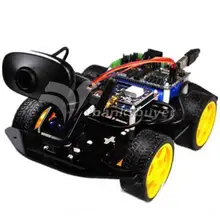 WiFi умный робот-шасси автомобиля наборы и 9G Видео сервостабилизатор для соревнований