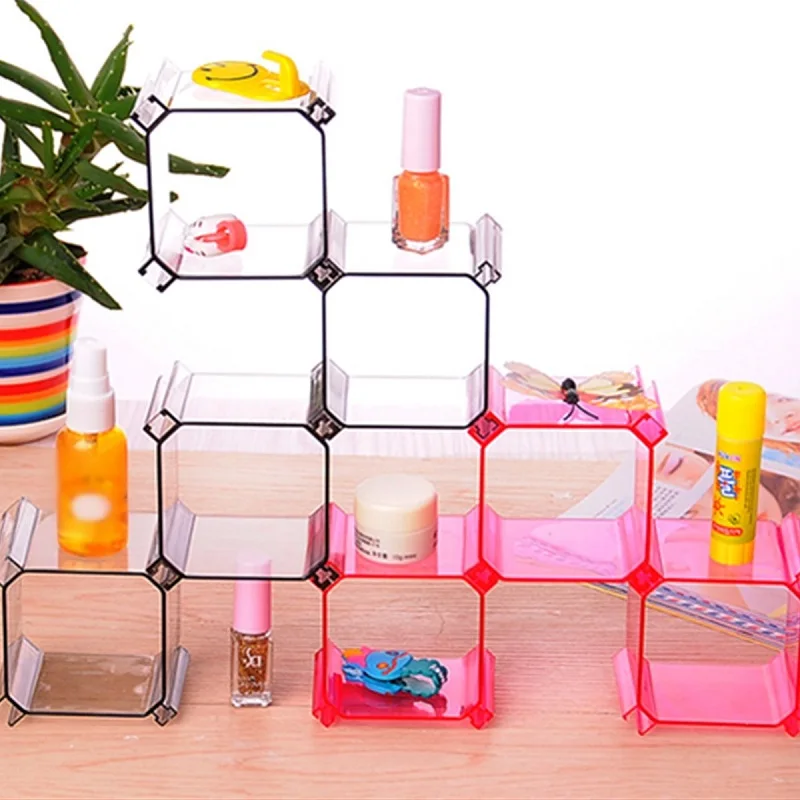 

Multifunctional Storage Box Underwear Tie Bra Socks Storage Plastic Desktop Drawer Separate Closet Creative Desktop Storage Box