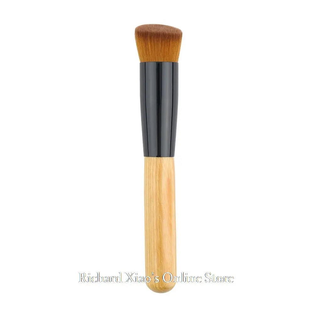 2018 New Brushes 10PC Wooden Foundation Cosmetic Eyebrow