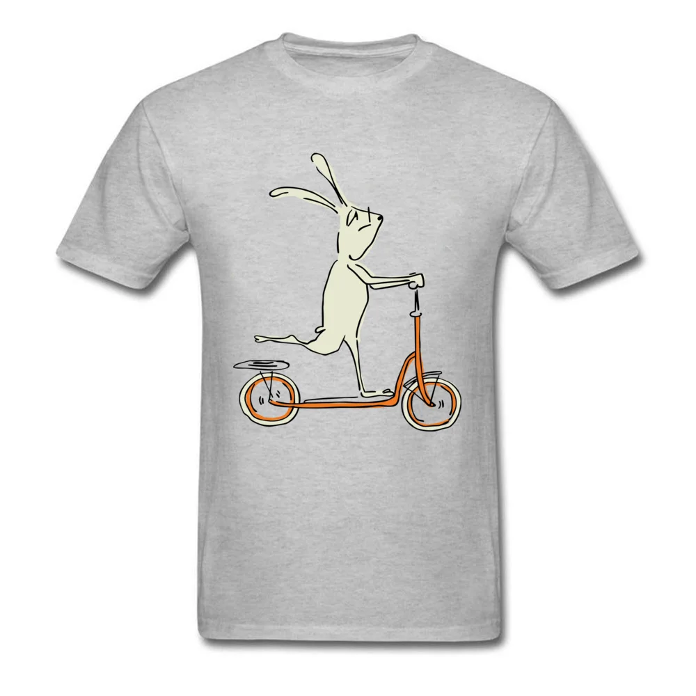 Mens T-shirts Scooter Family Tops T Shirt Cotton Round Collar Short Sleeve Funny Tees Summer Autumn Wholesale Scooter grey