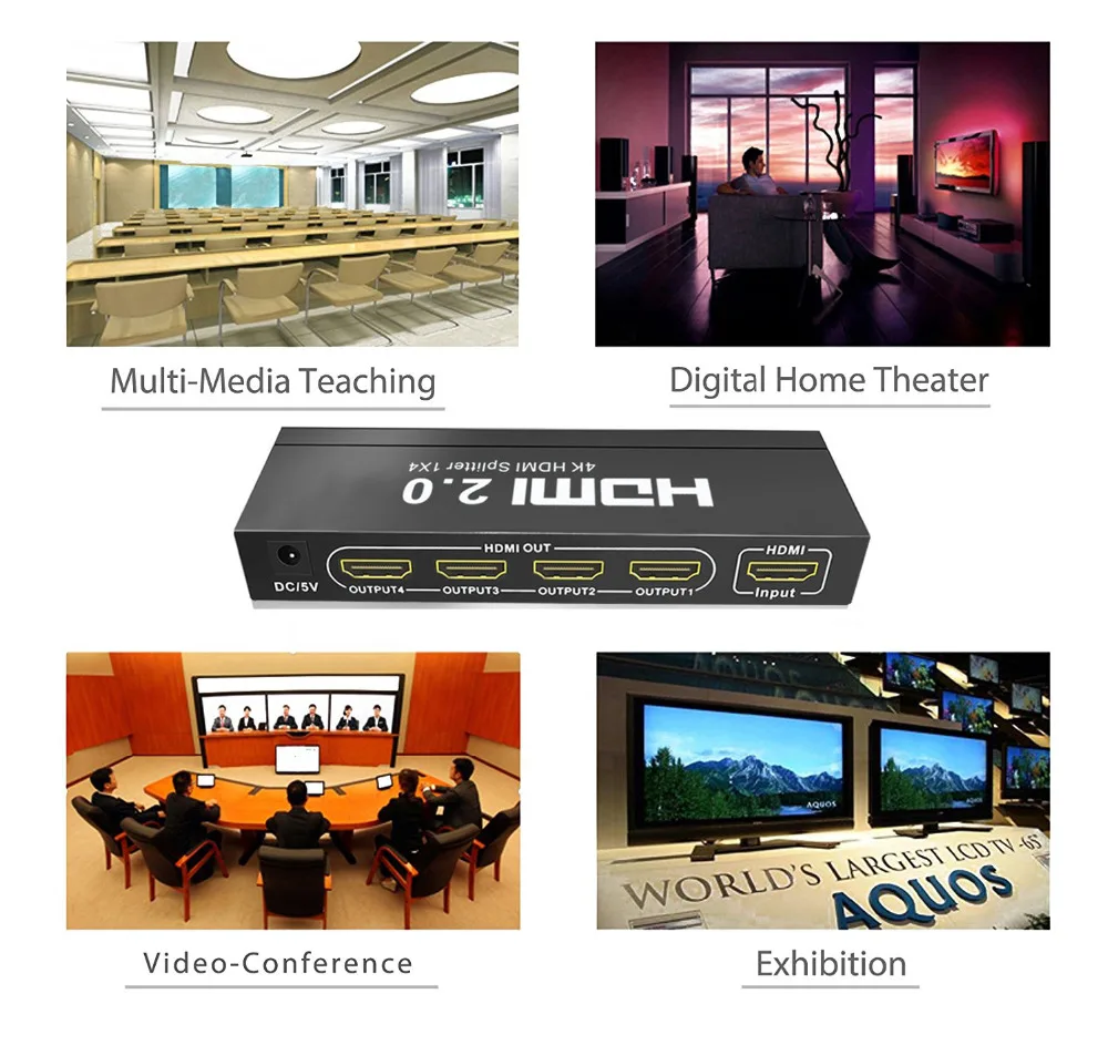 HDMI Splitter 1x4 (6)